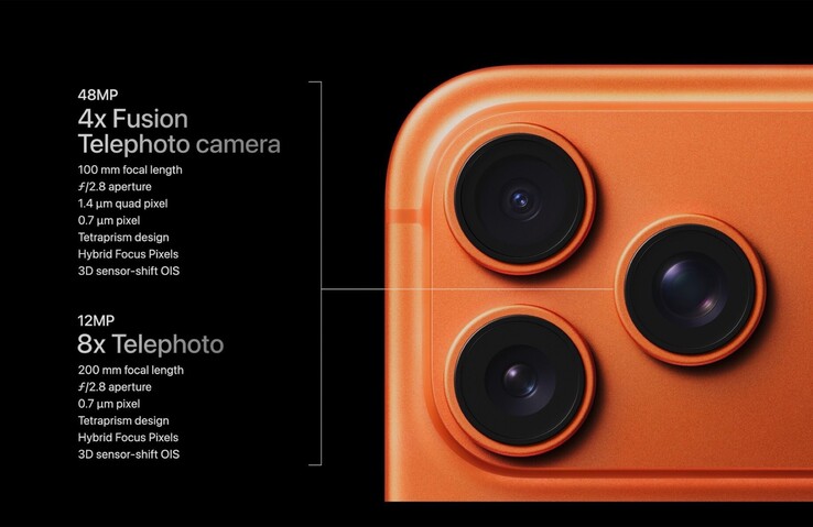 IPhone 17 Pro ma tylko jeden teleobiektyw z 4-krotnym zoomem, mimo że marketing Apple sugeruje dwa teleobiektywy.