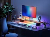 Inteligentny stojak na monitor LED Nanoleaf posiada oświetlenie RGB z dwoma trybami pracy. 