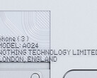 Nothing podało już, że numer modelu telefonu (3) to "A024". (Źródło obrazu: Nothing)