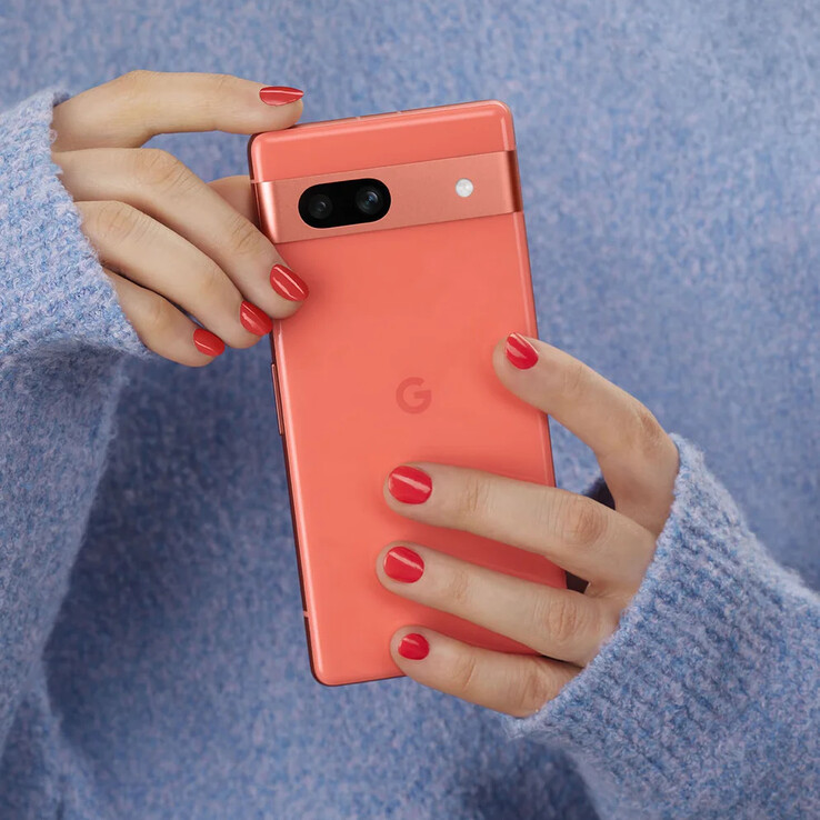 Kolor "koralowy" był wcześniej oferowany z Pixel 7a. (Źródło zdjęcia: Google)