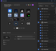 Aplikacja Stream Deck: przeciąganie funkcji na przyciski