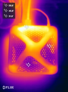 Alliwava GH8 podczas testu obciążeniowego (górna strona)