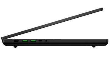 Razer Blade 16 - porty po lewej stronie. (Źródło obrazu: Razer)