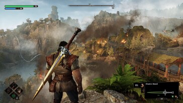Na zdjęciu: Zrzut ekranu z gry Blades of Fire.