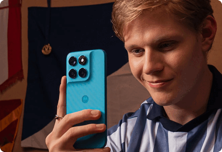 Moto G Max jest wyposażony w główny aparat o rozdzielczości 200 MP z funkcją stabilizacji obrazu (OIS)