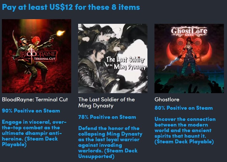 3 dodatkowe gry, które otrzymają Państwo w ramach trzeciego poziomu Close Combat Collection (źródło obrazu: Humble Bundle)