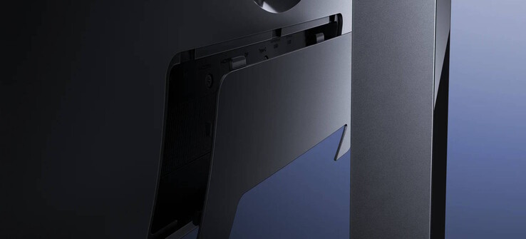 27-calowy monitor 4K posiada również funkcje zarządzania kablami (źródło obrazu: Xiaomi)