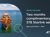 Oferta darmowego internetu Starlink o wartości 10 000 USD (zdjęcie: Anuvu)