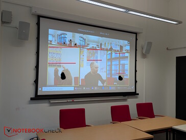 Znaczna przestrzeń w poszczególnych ramkach