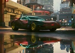 Cyberpunk 2077 w trybie RT Overdrive z funkcją śledzenia ścieżki (Źródło obrazu: TweakTown)