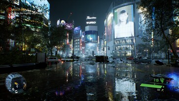 Na zdjęciu: zrzut ekranu z rozgrywki z gry „Ghostwire: Tokyo”.