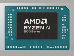 Promocyjne ujęcie procesorów APU z serii Ryzen AI 300 wyposażonych w kartę graficzną RDNA 3.5 Radeon 890M iGPU
