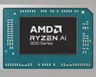 Promocyjne ujęcie procesorów APU z serii Ryzen AI 300 wyposażonych w kartę graficzną RDNA 3.5 Radeon 890M iGPU