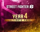 Oficjalna grafika promocyjna przedstawiająca pakiet „Ultimate Pass” na czwarty rok gry Street Fighter 6.