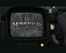 The Elder Scrolls: Morrowind działający na Pip Boy'u z Fallout 4