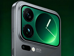 Wygląda na to, że Xiaomi powraca do koncepcji dodatkowego ekranu Mi 11 Ultra. Na zdjęciu: Ulepszona przez AI wersja wyciekłego zdjęcia. (Źródło zdjęcia: Ice Universe)