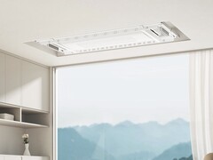 Xiaomi Mijia Smart Clothes Dryer 1S ma wbudowaną lampę LED. (Źródło obrazu: Xiaomi)