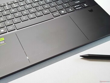 Haptyczny panel dotykowy z paskami ograniczającymi LED...