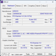 Płyta główna CPU-Z