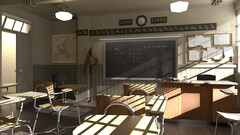 Badania AMD rozwijają śledzenie ścieżek w czasie rzeczywistym za pomocą sieci neuronowych (Źródło obrazu: AMD)