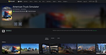 American Truck Simulator w sklepie Xbox Store (źródło obrazu: Xbox)