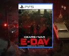 Pudełko pokazane dla Gears of War: E-Day w wersji na PS5