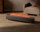 Xiaomi Mijia Baseboard Heater Fire Edition wykorzystuje zintegrowany nawilżacz i diody LED do generowania fałszywych płomieni. (Źródło obrazu: Xiaomi)