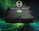 Oryginalna konsola Xbox z logo Project Helix
