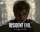 Baner Resident Evil Requiem z Leonem i logo PS5 Pro