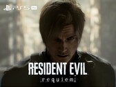 Baner Resident Evil Requiem z Leonem i logo PS5 Pro