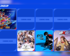 Skład SEGA Tokyo Game Show 2025 z wyraźnie widocznymi 4 symbolami zastępczymi (źródło obrazu: strona internetowa Sega Atlus TGS)