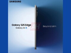 Wyciekło zdjęcie Galaxy S25 Edge przedstawiające boczny profil ultracienkiego telefonu. (Źródło zdjęcia: Android Headlines)