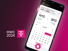 Render interfejsu użytkownika Natural AI działającego na telefonie T Phone. (Zdjęcie: Deutsche Telekom)