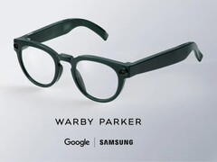 Edycja Warby Parker okularów „ Galaxy ”, opracowana przez firmy Samsung i Google.