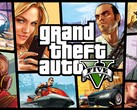 Ekran tytułowy gry GTA 5.