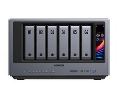 IDX6011 Pro to nowy, potężny NAS z funkcjami sztucznej inteligencji i wbudowanym wyświetlaczem (źródło obrazu: Ugreen)
