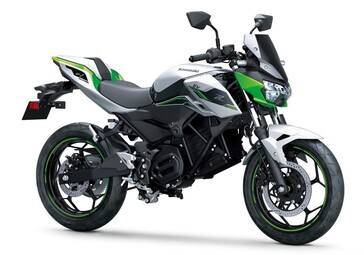 Kawasaki Z e-1 to nowy elektryczny naked commuter o przyzwoitym wyglądzie. (Źródło zdjęcia: Kawasaki)