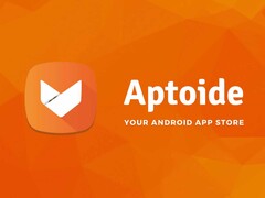 Oficjalne logo i identyfikacja wizualna sklepu z aplikacjami Aptoide dla systemu Android.