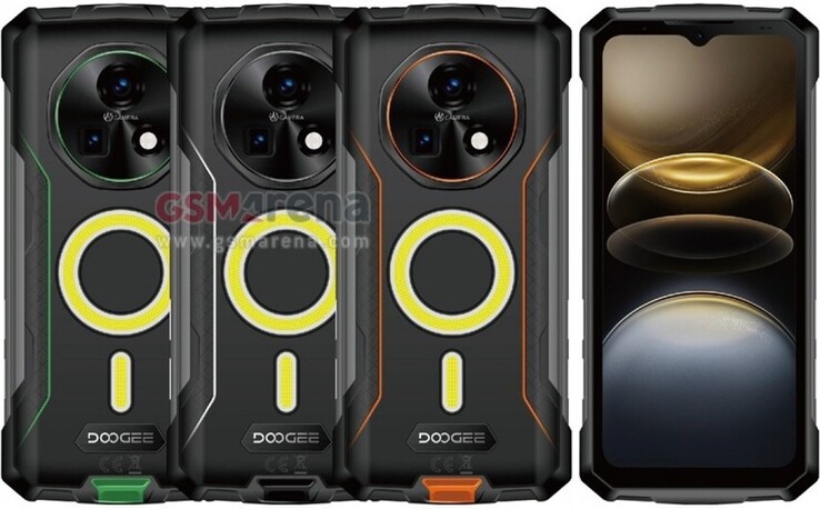Wyciekły Dooge Fire 5 Ultra (Źródło obrazu: GSMArena)