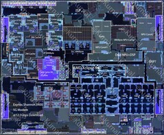 Zdjęcie matrycy Exynos 2400 (zdjęcie wykonane przez @Kurnalsalts na X)