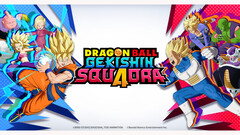 Grafika promocyjna darmowej gry MOBA Dragon Ball Gekishin Squadra. (Źródło obrazu: Bandai Namco)