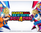 Grafika promocyjna darmowej gry MOBA Dragon Ball Gekishin Squadra. (Źródło obrazu: Bandai Namco)