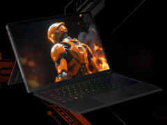 OneXPlayer Super X ma wyświetlacz zorientowany poziomo, w przeciwieństwie do serii OneXPlayer X1. (Źródło obrazu: One-Netbook - edytowane)