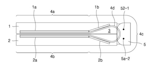 Patent Samsunga na zawias waterdrop z 2016 roku. (Źródło obrazu: via Naver)