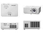 Nieco droższy projektor laserowy Sharp XP-M421W-W posiada tryb ECO i dwa wejścia HDMI. (Źródło: Sharp)