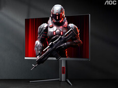 Nowy monitor do gier kosztuje w Chinach około 223 USD. Na zdjęciu: zdjęcie promocyjne modelu 25G4K. (Źródło zdjęcia: AOC - edytowane)