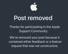 Apple wsparcie społeczności