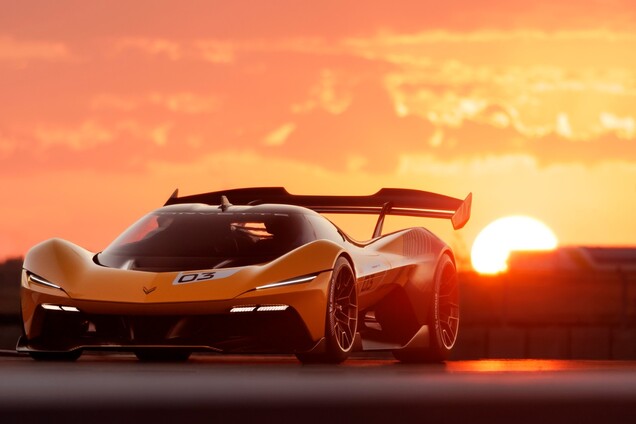 Corvette CX.R Vision Gran Turismo w kultowych żółto-czarnych barwach Corvette Racing (źródło zdjęcia: GM)