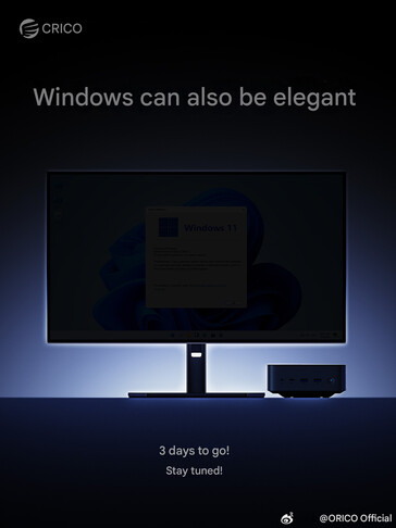 Mini-komputer podobny do Maca (źródło obrazu: Orico - tłumaczenie maszynowe)