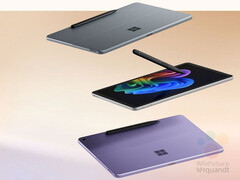 Surface Pro 12&quot; będzie dostępny w kolorach Ocean, Platinum i Violet z dopasowanymi akcesoriami do klawiatury. (Źródło zdjęcia: Roland Quandt &amp;amp; WinFuture)